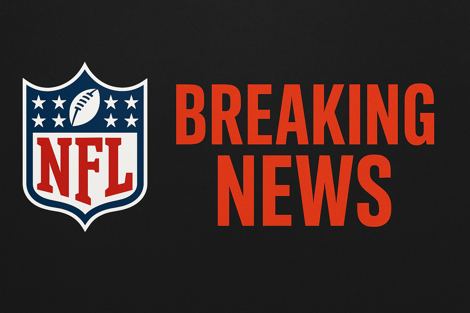 NFL Breaking News Banner
